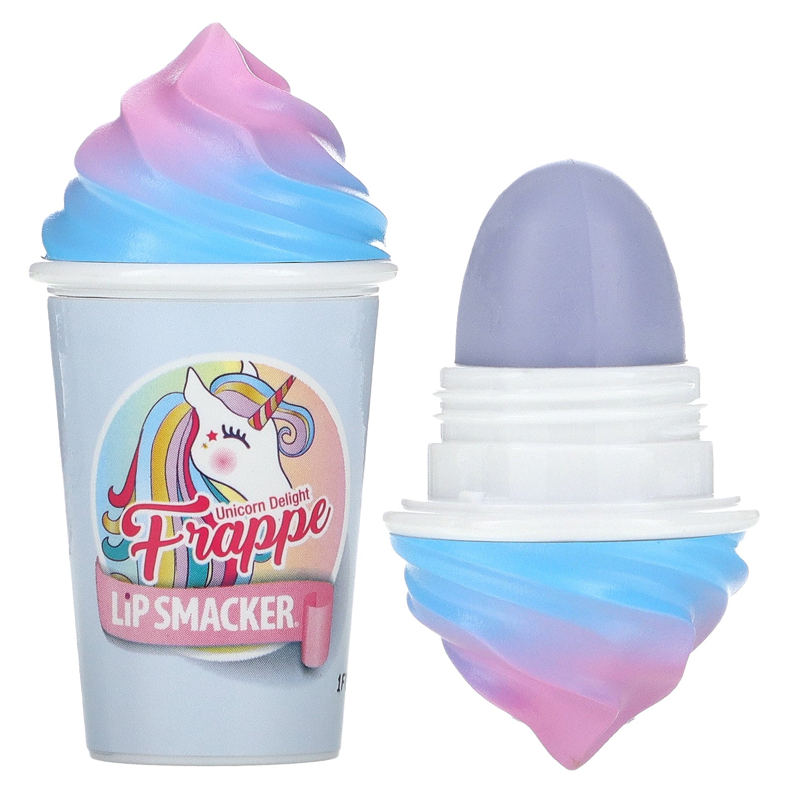 Lip Smacker, Magical Frappe Collection, Lip Balm, Unicorn Delight, 0.26 oz (7.4 g)
