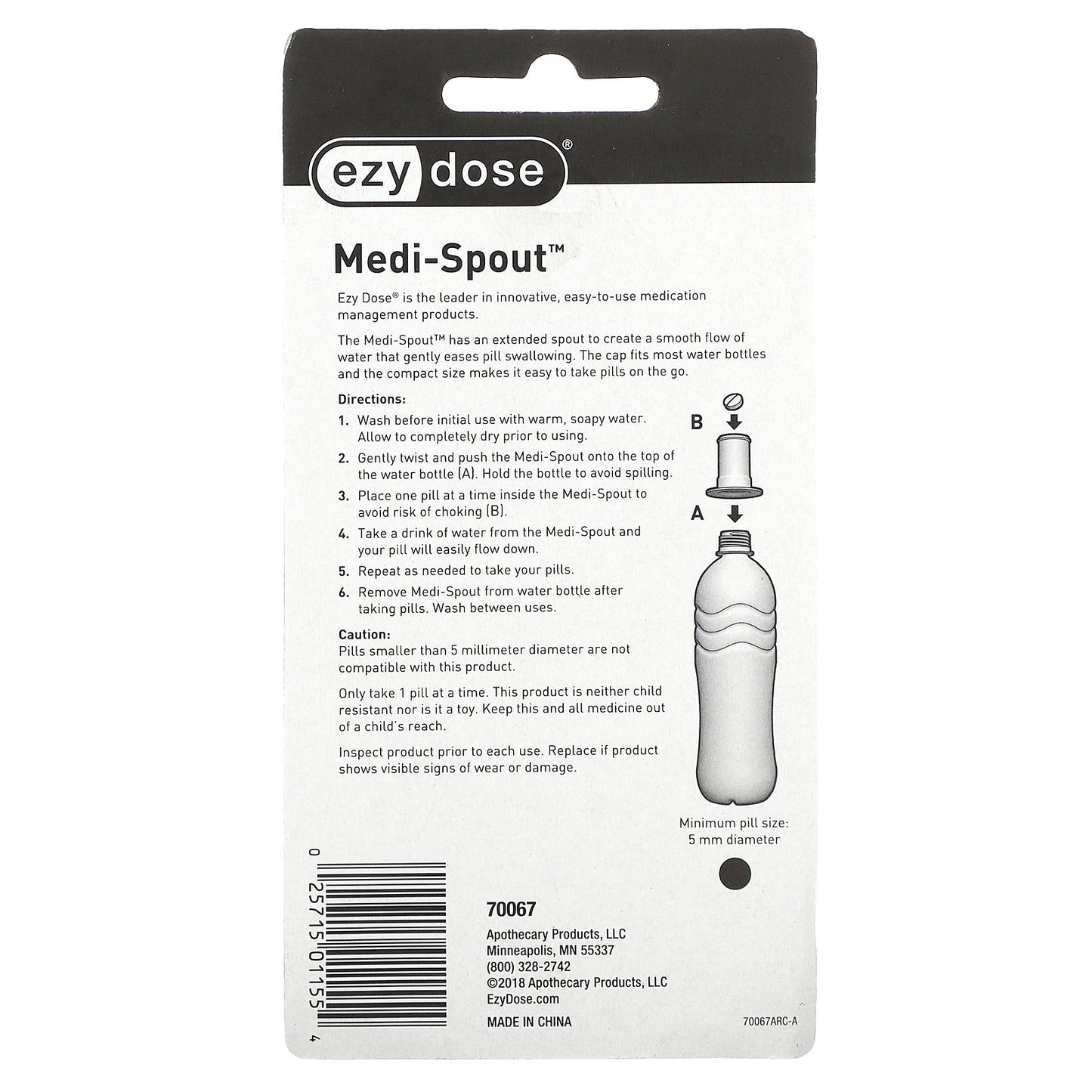 Ezy Dose, Medi-Spout, 1 Count