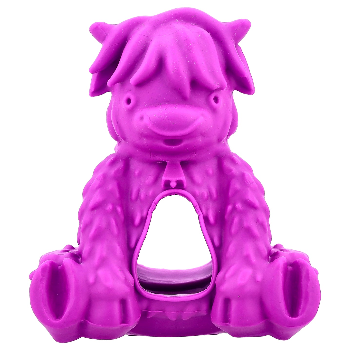 Puff & Play, Treat Dispenser, Yeti Dog Chew Nuggets, Purple, 4 Nuggets, 1 Dispenser