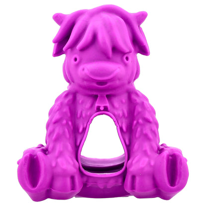 Puff & Play, Treat Dispenser, Yeti Dog Chew Nuggets, Purple, 4 Nuggets, 1 Dispenser