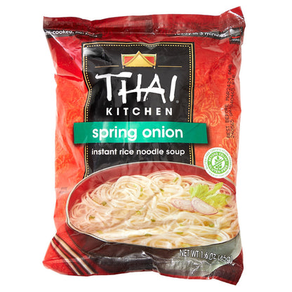Thai Kitchen, Instant Rice Noodle Soup, Spring Onion, 1.6 oz (45 g)