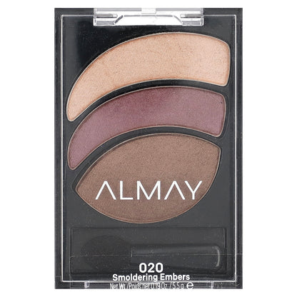 Almay, Shadow Trios, Smoky Eyeshadow, 020 Smoldering Embers, 0.19 oz (5.5 g)