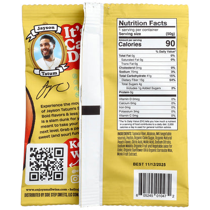 Enjoy Small Wins, Gummies, Classic Peach , 1.8 oz (50 g)