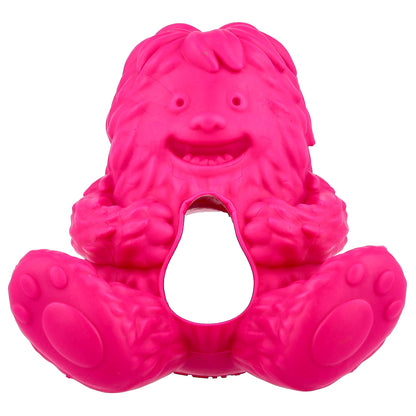 Puff & Play, Treat Dispenser, Yeti Dog Chew Nuggets, Pink, 4 Nuggets, 1 Dispenser