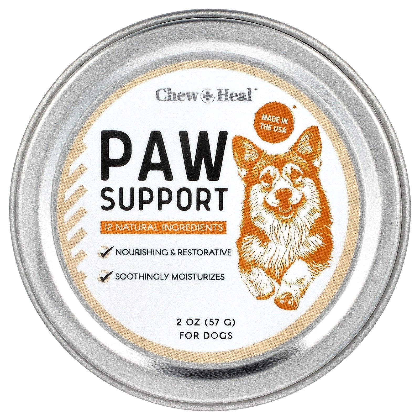 Chew + Heal, Paw Support, For Dogs, 2 oz (57 g)