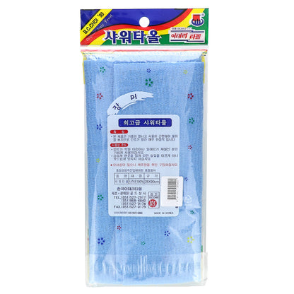 Goldsangsa, Shower Towel, Blue, 1 Count