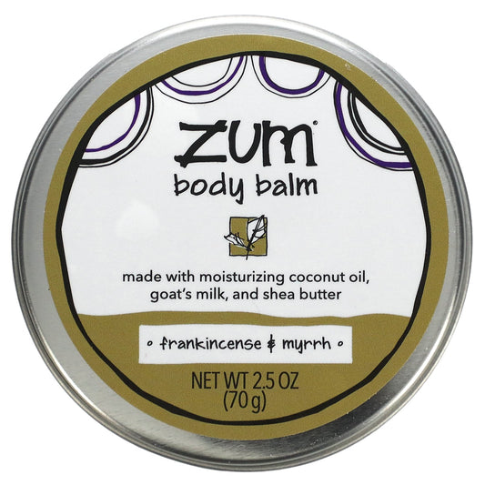 ZUM, Body Balm, Frankincense & Myrrh, 2.5 oz (70 g)