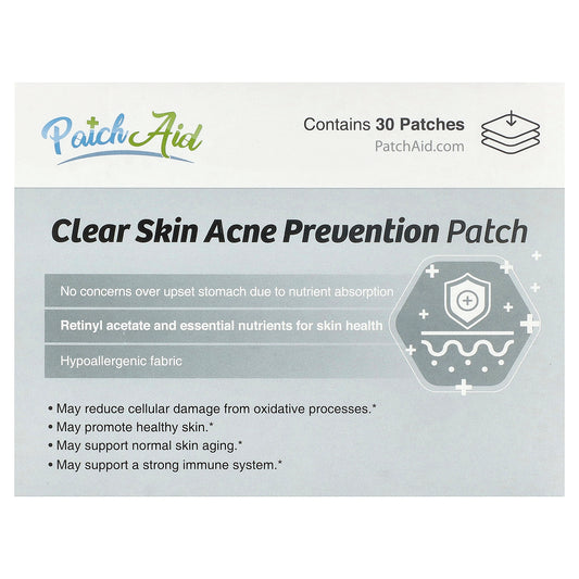 PatchAid, Clear Skin Acne Prevention Patch, 30 Patches