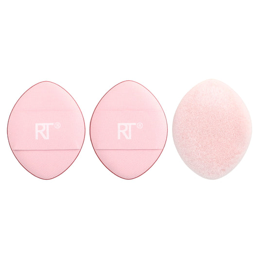Real Techniques, Mini Miracle Powder Puff Trio, 3 Pack