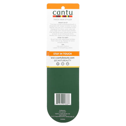 Cantu, Thick Hair Styler, Smooth, 1 Brush