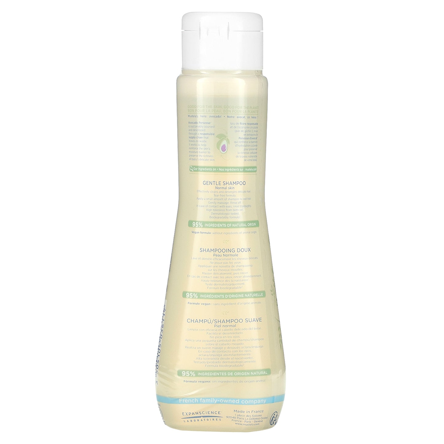 Mustela, Gentle Shampoo, 6.76 fl oz (200 ml)