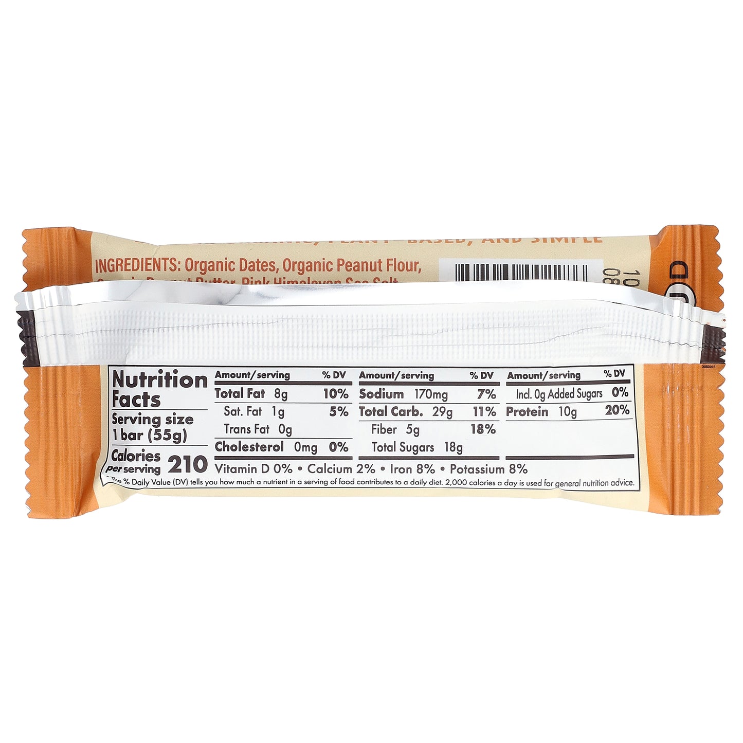 Skout Organic, Protein Bar, Peanut Butter, 1.9 oz (55 g)