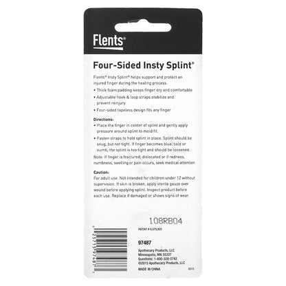 Flents, Insty Splint, Four-Sided, M, 1 Count