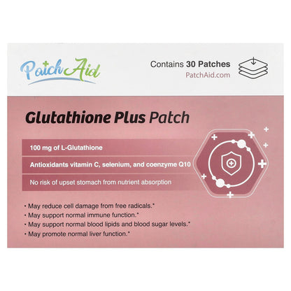 PatchAid, Glutathione Plus Patch, 30 Patches