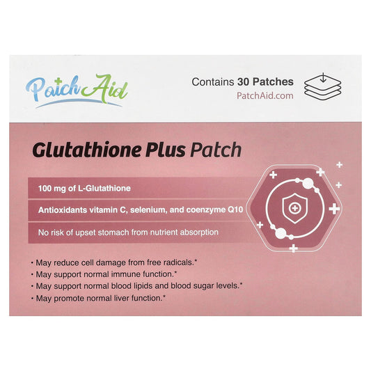 PatchAid, Glutathione Plus Patch, 30 Patches