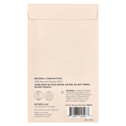 Kitsch, Conditioner Beauty Bar Bag, Black, 1 Bag