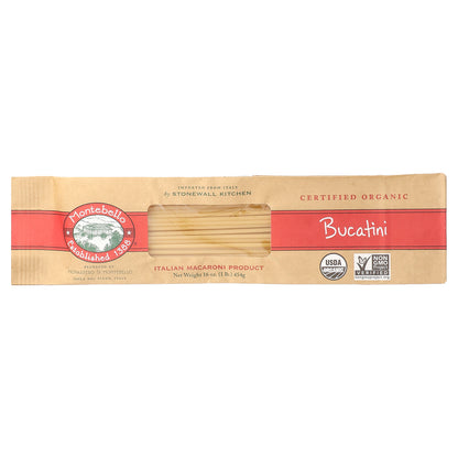 Montebello, Organic Bucatini, 16 oz (454 g)