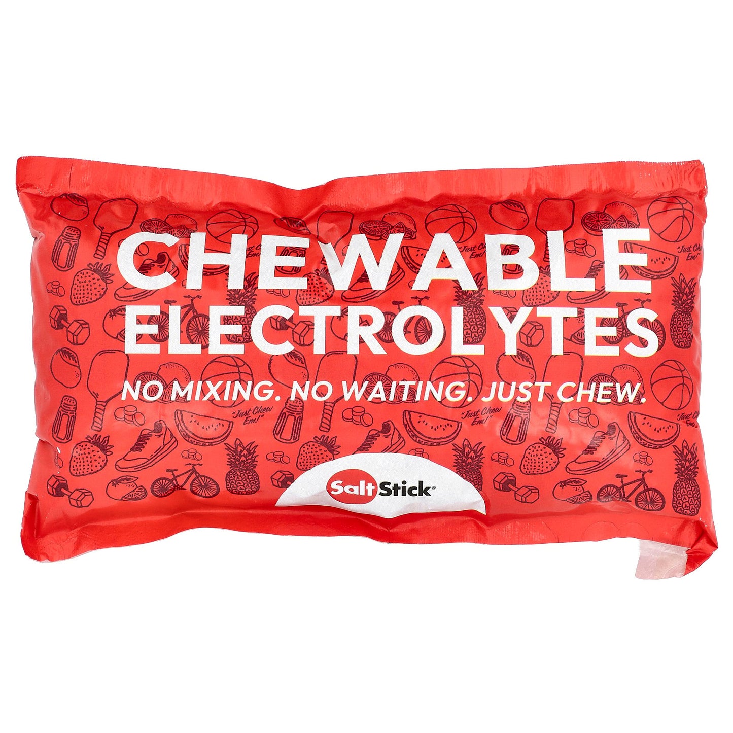 SaltStick, FastChews®, Chewable Electrolytes, Multi-Flavor Pack, 8 Packets