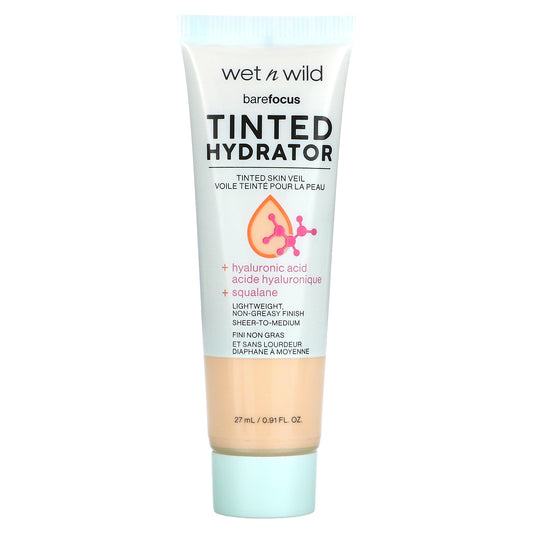 wet n wild, Barefocus, Tinted Hydrator, 1114060 Fair, 0.91 fl oz (27 ml)