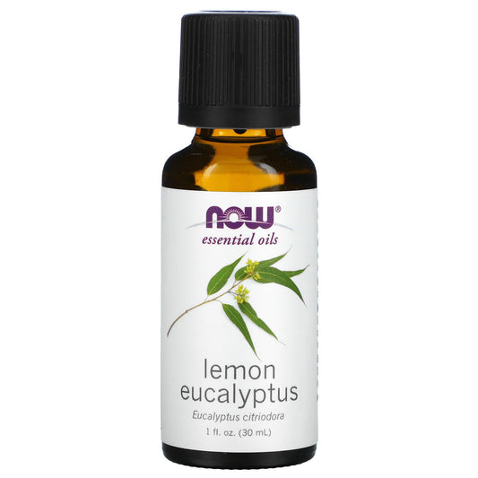 NOW Foods, Essential Oils, Lemon Eucalyptus, 1 fl oz (30 ml)