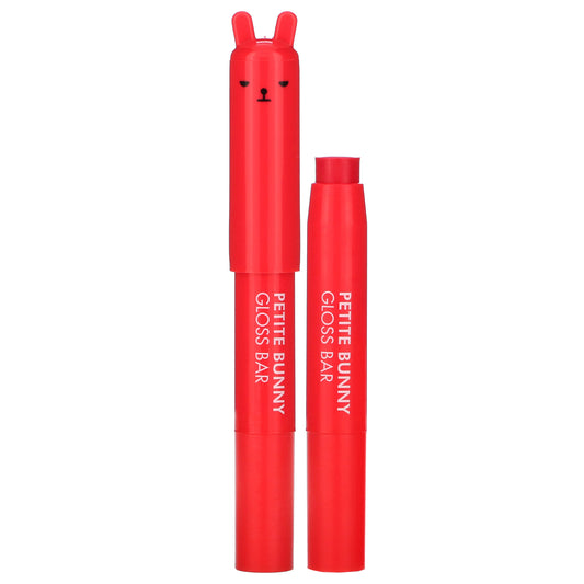 TonyMoly, Petite Bunny Gloss Bar, 04 Juicy Cherry, 1 Lip Bar