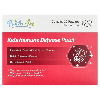PatchAid, Kids Immune Defense Patch, 30 Patches