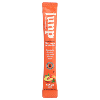 JUNP Hydration, Electrolyte Powder Mix, Peach, 5 Stick Packs, 0.14 oz (3.9 g) Each
