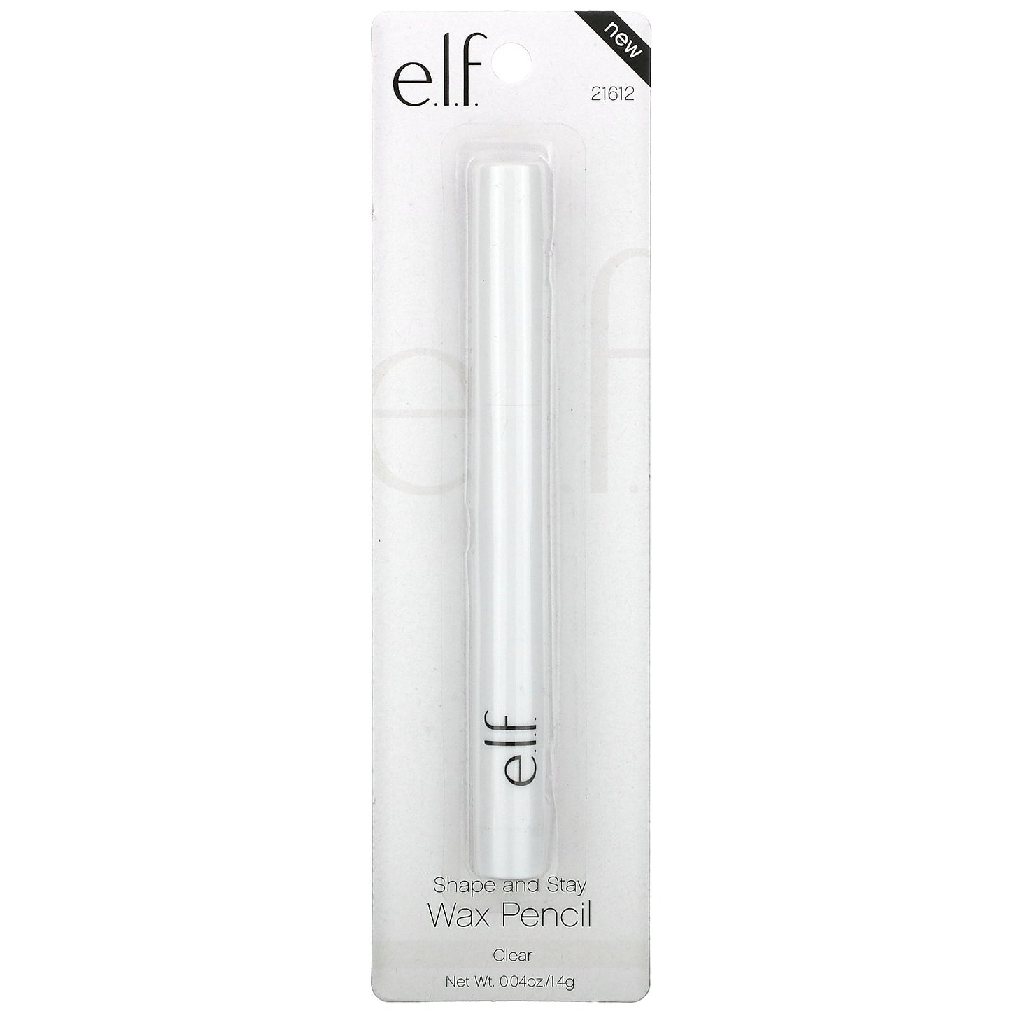 E.L.F., Shape and Stay Wax Pencil, Clear, 0.04 oz (1.4 g)