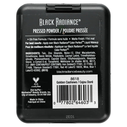 Black Radiance, Pressed Powder, 8618 Golden Cashews, 0.28 oz (7.8 g)