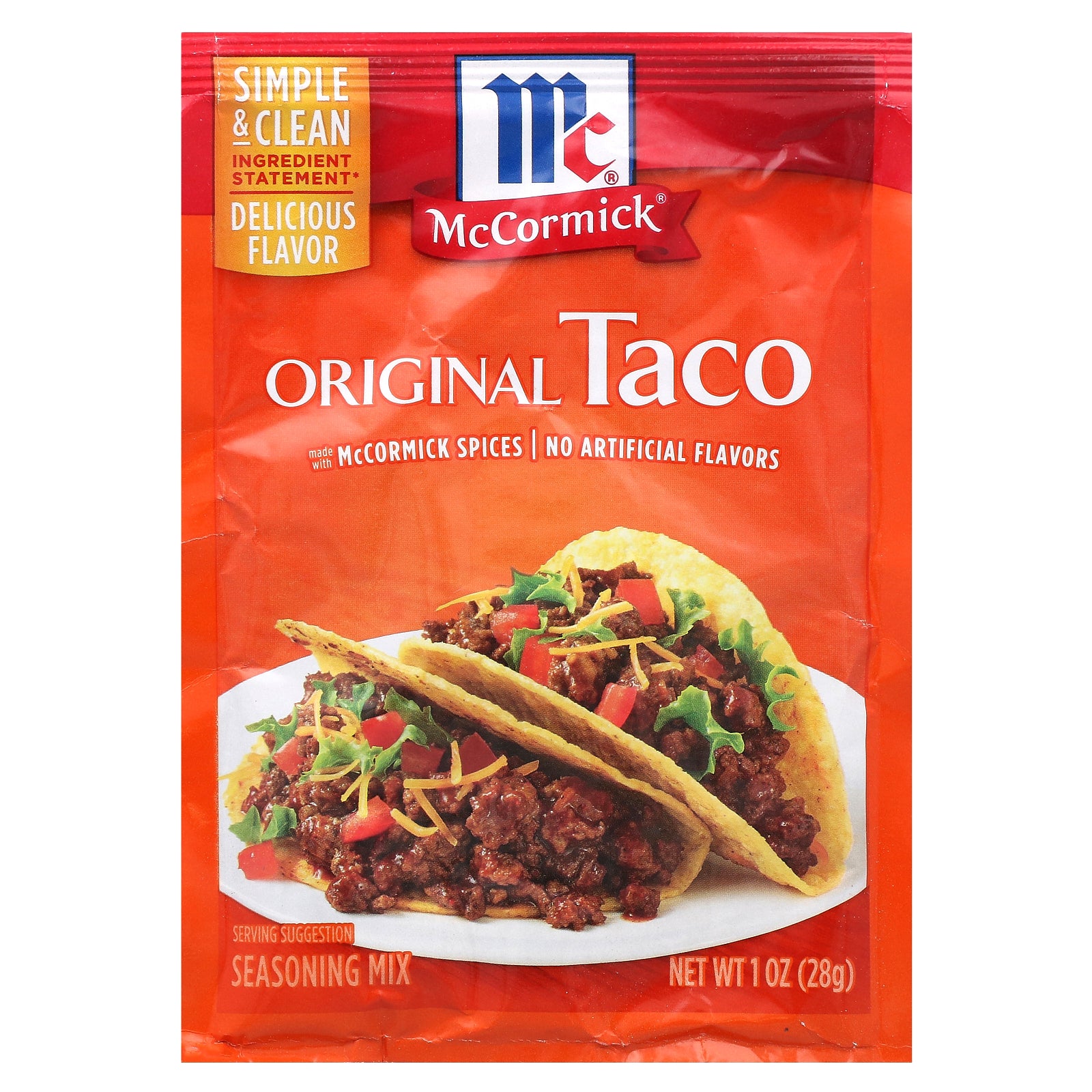 McCormick, Original Taco Seasoning Mix, 1 oz (28 g)