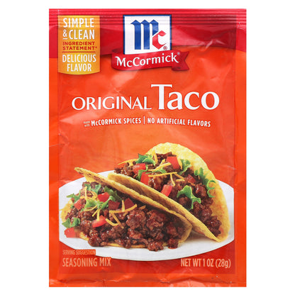 McCormick, Original Taco Seasoning Mix, 1 oz (28 g)