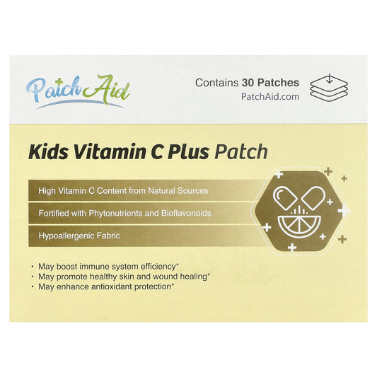 PatchAid, Kids Vitamin C Plus Patch, 30 Patches