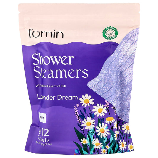 fomin, Shower Steamers, Lavender Dream, 12 Tablets
