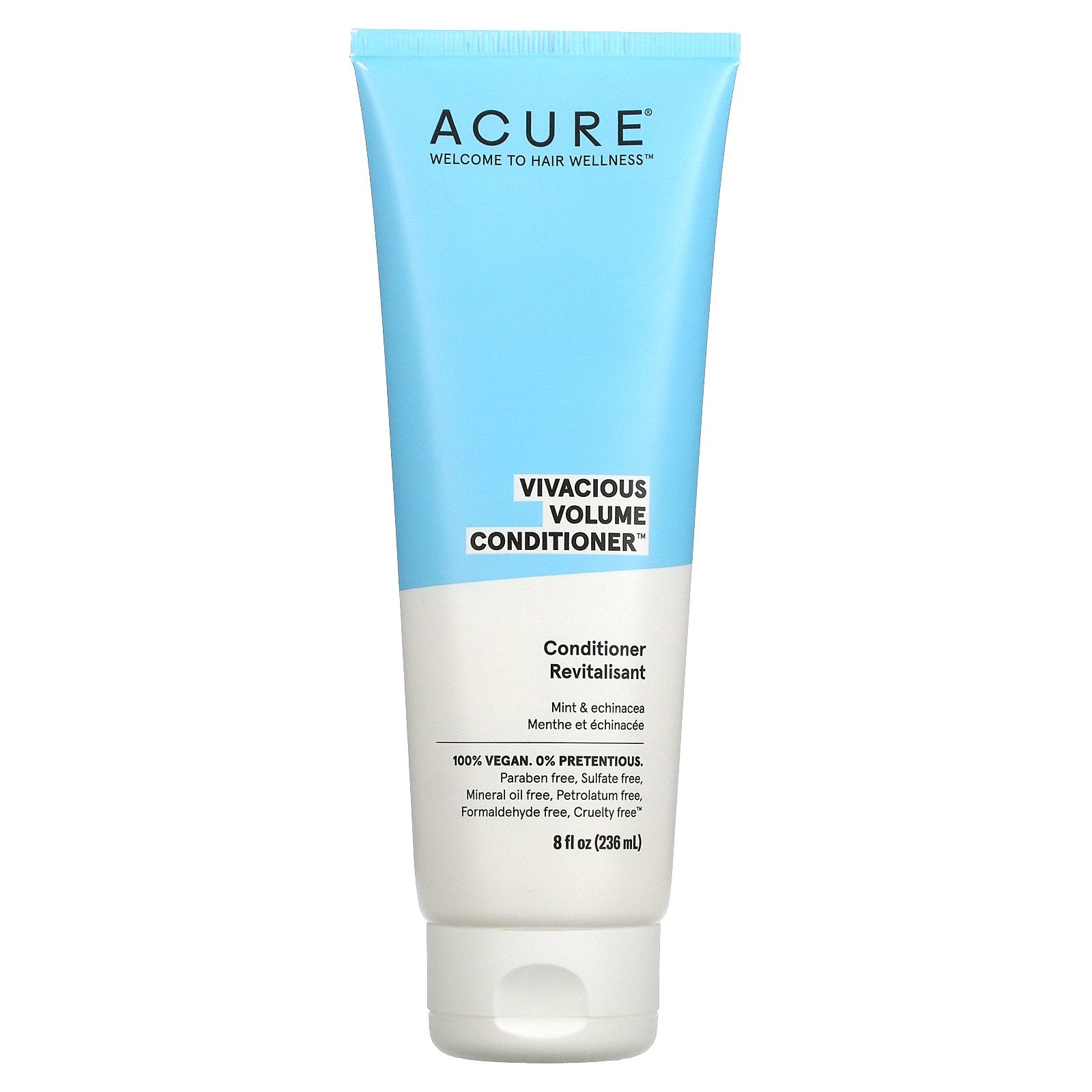 ACURE, Vivacious Volume Conditioner, Mint & Echinacea, 8 fl oz (236 ml)