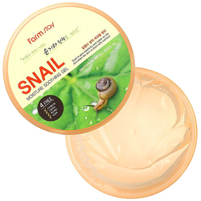 Farmstay, Snail Moisture Soothing Gel, 10.14 fl oz (300 ml)