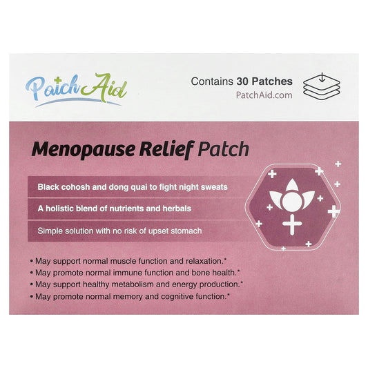 PatchAid, Menopause Relief Patch, 30 Patches