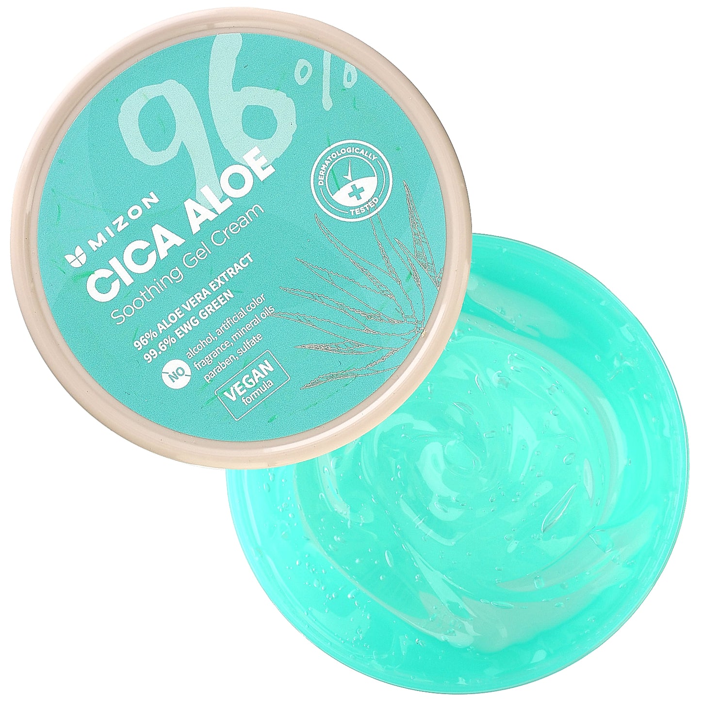 Mizon, Cica Aloe, Soothing Gel Cream, 10.58 oz (300 g)