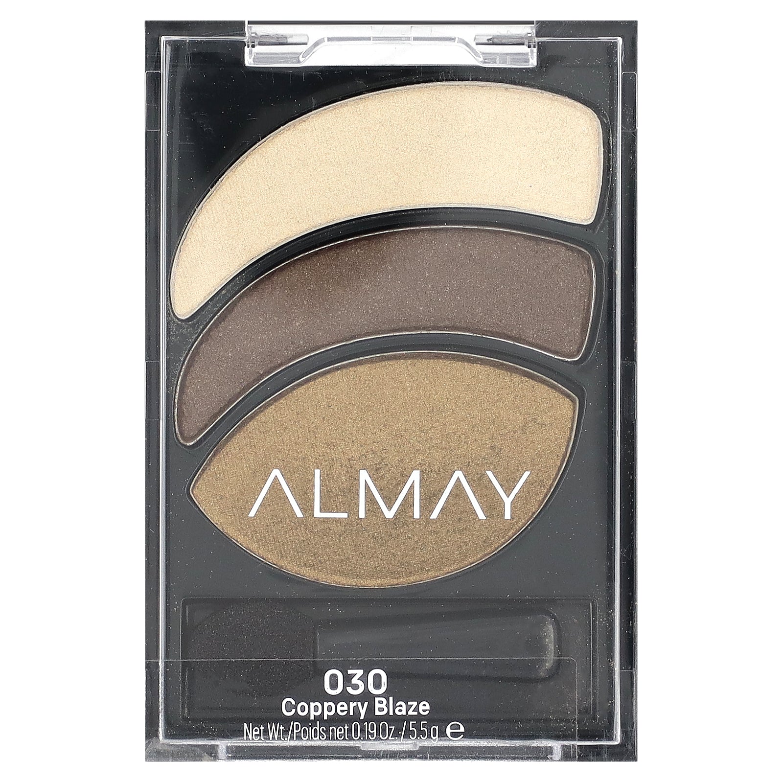 Almay, Shadow Trios, Smoky Eyeshadow, 030 Coppery Blaze, 0.19 oz (5.5 g)