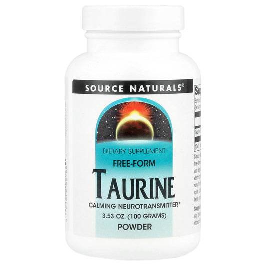 Source Naturals, Taurine Powder, 3.53 oz (100 g)