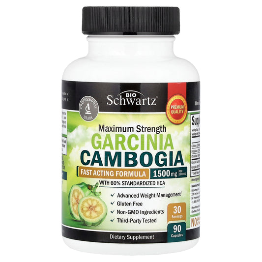 BioSchwartz, Garcinia Cambogia, Maximum Strength, 90 Capsules