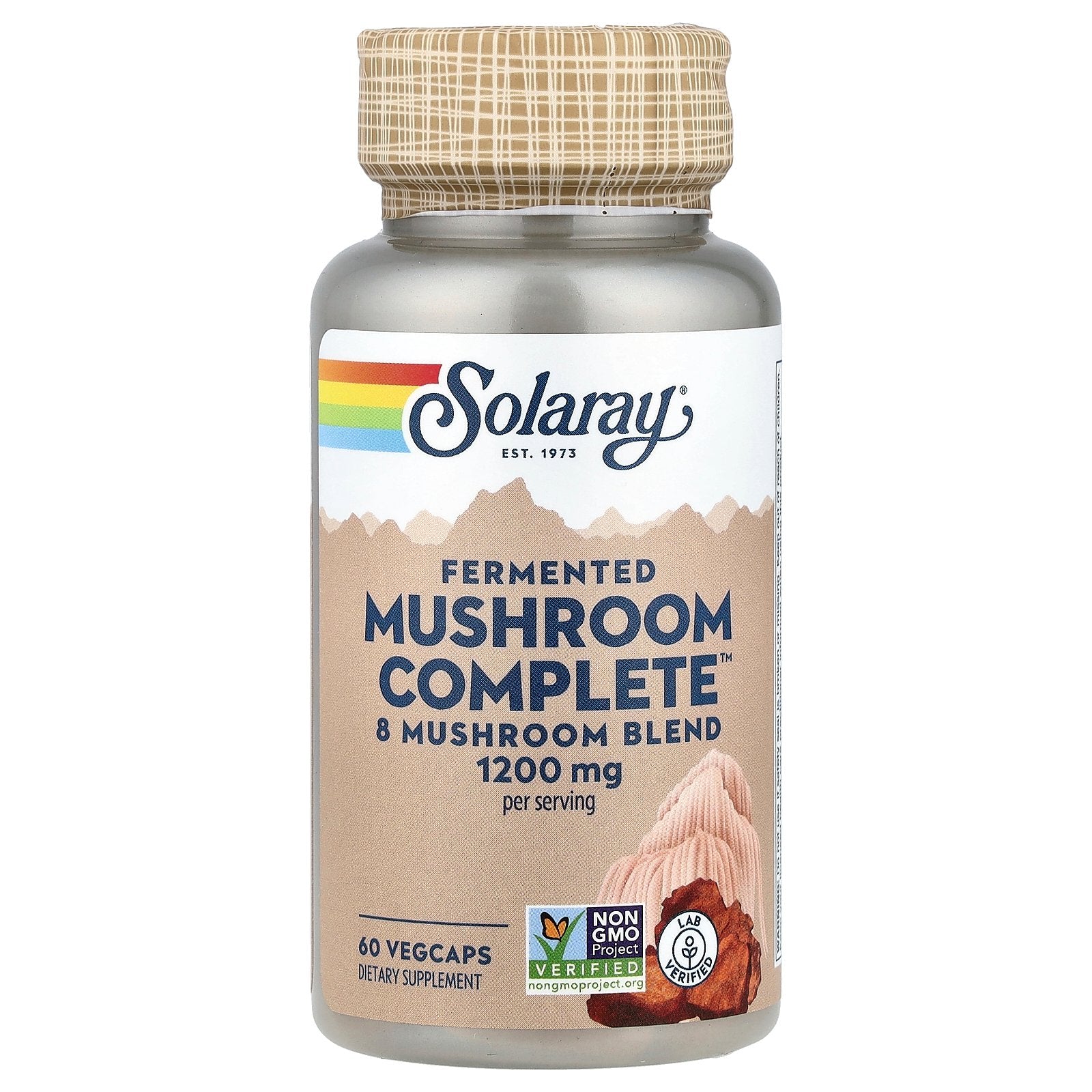 Solaray, Fermented Mushroom Complete™, 60 VegCaps