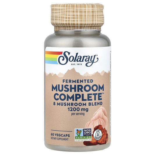 Solaray, Fermented Mushroom Complete™, 60 VegCaps