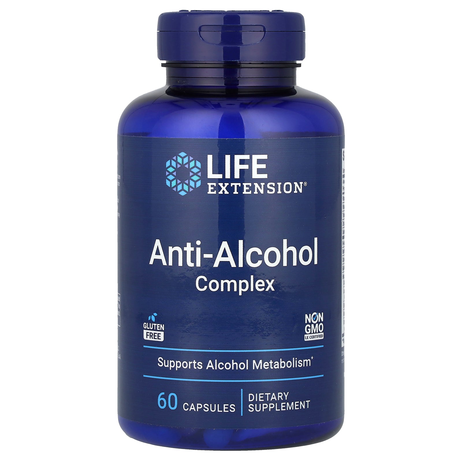 Life Extension, Anti-Alcohol Complex, 60 Capsules