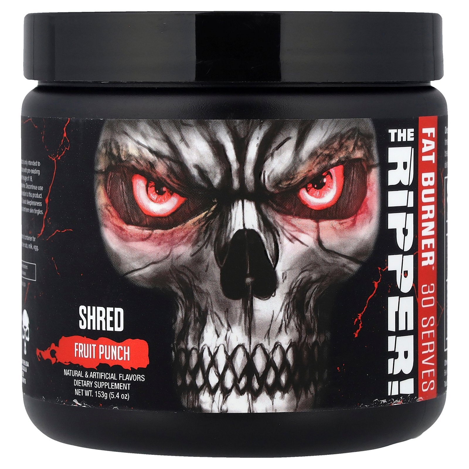 JNX Sports, The Ripper, Fat Burner, Fruit Punch,  5.4 oz (153 g)