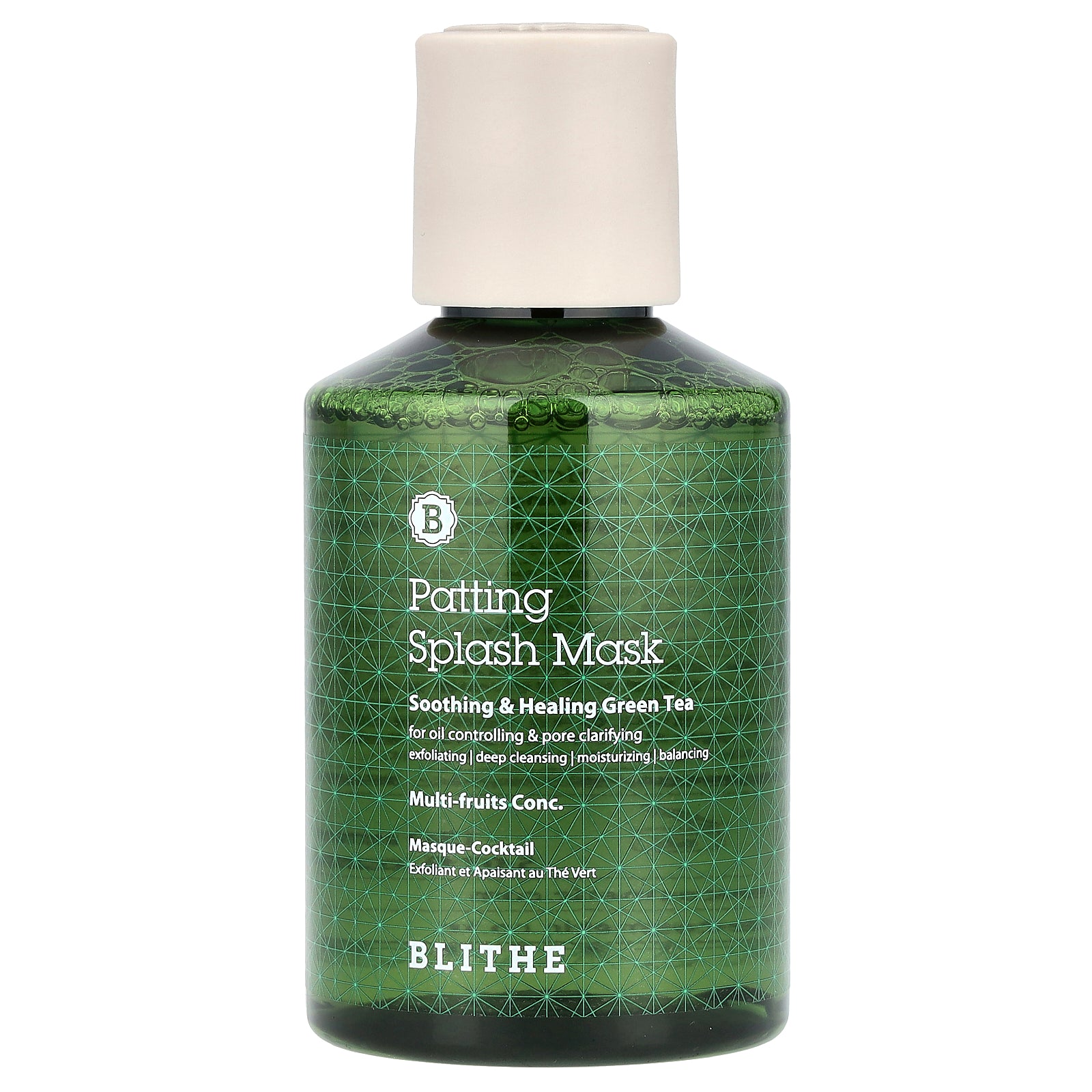 Blithe, Patting Splash Beauty Mask, Soothing & Healing Green Tea, 5.07 fl oz (150 ml)