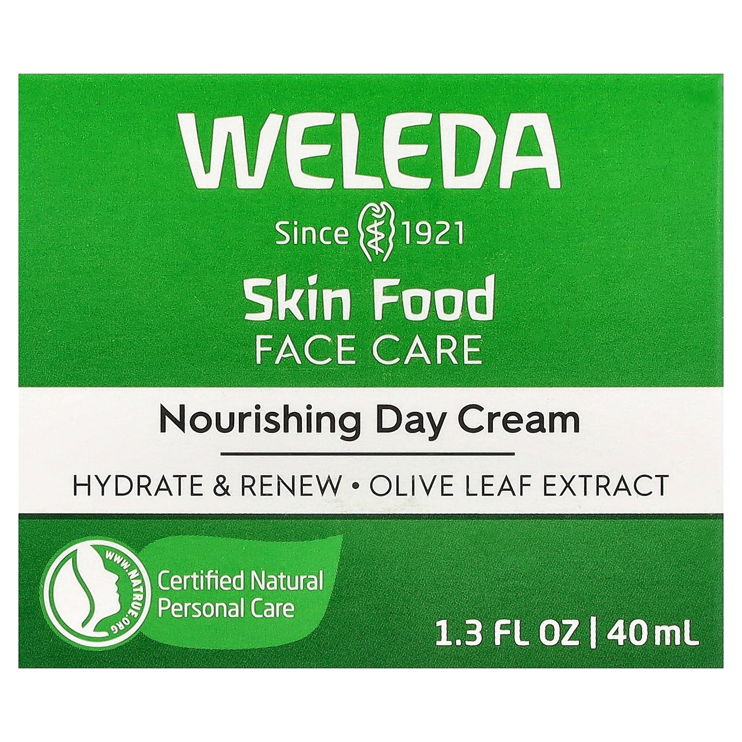 Weleda, Skin Food Face Care, Nourishing Day Cream, Normal to Dry Skin, 1.3 fl oz (40 ml)