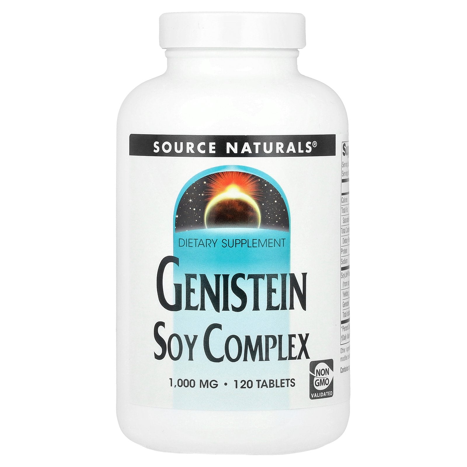 Source Naturals, Genistein Soy Complex, 120 Tablets