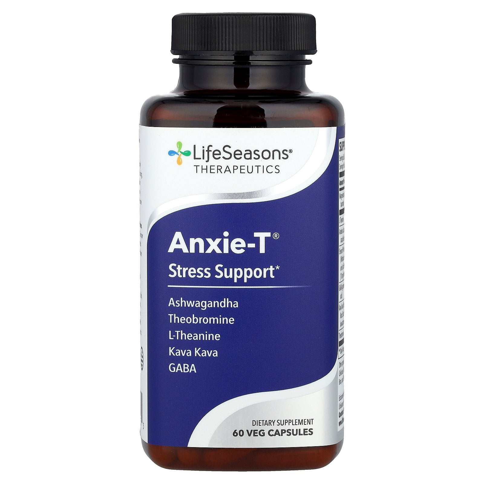 LifeSeasons, Anxie-T® Stress Support, 60 Veg Capsules