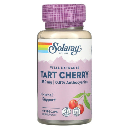 Solaray, Tart Cherry, 850 mg, 90 VegCaps