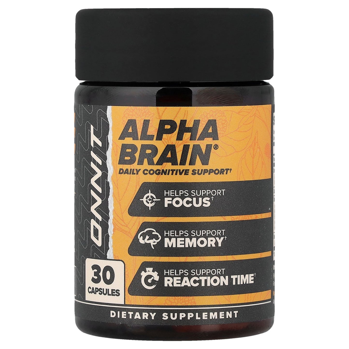 Onnit, Alpha Brain®, 30 Capsules